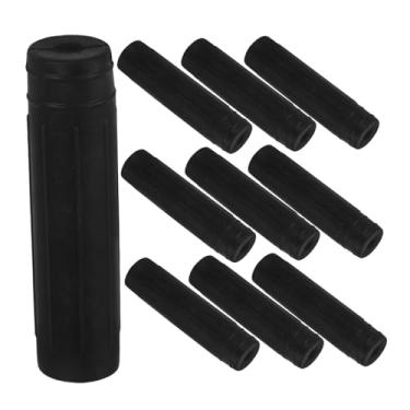 Imagem de SOLUSTRE 10 peças de capas de borracha para ferramentas de jardim, mangas protetoras para enxada e ancinho, material de borracha confortável de instalar