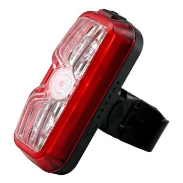 Imagem de Serfas Lanterna traseira Vulcan 130 para bicicleta para andar à noite, 5 modos, 130 lúmens