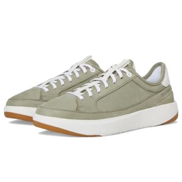 Imagem de Cole Haan Tênis feminino Grandpro All Day Court de couro, Nobuck sombra/branco, 36