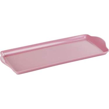 Imagem de Calypso Basics Bandeja de sanduíche de melamina Tidbit de plástico, rosa