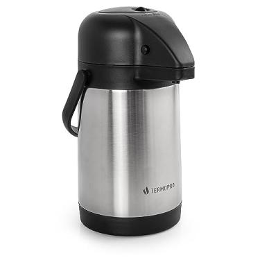 Imagem de Garrafa Térmica Aço Inox Pressão 1,9L Termopro
