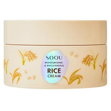 Imagem de SOQU Creme de arroz hidratante e clareador – hidratação profunda, ilumina e uniformiza o tom da pele – 70 g – Feito na Coreia