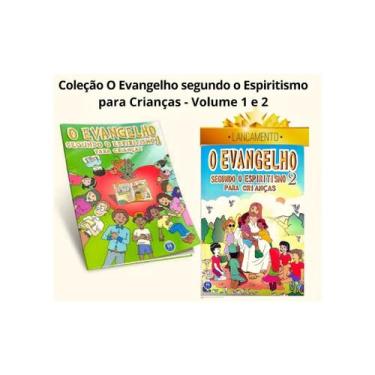 Imagem de COLEÇÃO O EVANGELHO SEGUNDO O ESPIRITISMO PARA CRIANÇAS - VOLUME 1 e 2