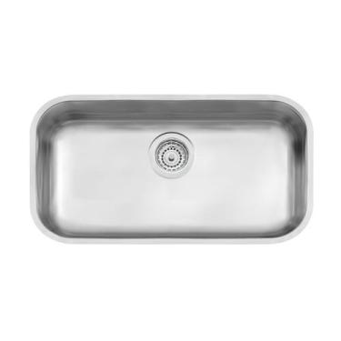 Imagem de Cuba Para Pia Cozinha Aço Inox Escovado De Embutir 56 BL Lavínia Tramo