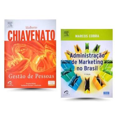Imagem de Kit Profissional de Administração: Liderança com Chiavenato + Marketin