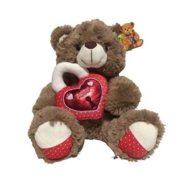 Imagem de Urso De Pelúcia Cadeado 40cm - Fizzy Toys