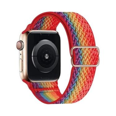 Imagem de Pulseira De Nylon Boêmia Para Apple Watch Ultra 49mm 41mm 45mm, Bracel