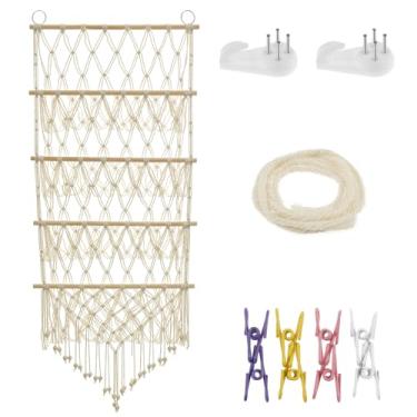 Imagem de XYDHQS Rede organizadora de brinquedos de pelúcia de 4 camadas de grande capacidade, prateleira decorativa para animais de pelúcia, economia de espaço na rede, suporte de parede para berçário, meninas