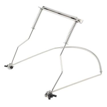 Imagem de OriGlam Suporte de gaita com 10 furos, suporte de gaita de pescoço ajustável, mãos livres durante a apresentação, para iniciantes a profissionais