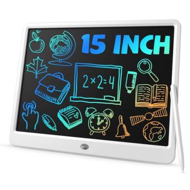 Imagem de Tablet de escrita LCD TEKFUN Prancheta de desenho de 15 polegadas bran