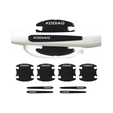 Imagem de Adesivo Protetor Para Maçaneta De Porta Skoda Octavia Fabia Rapid Supe