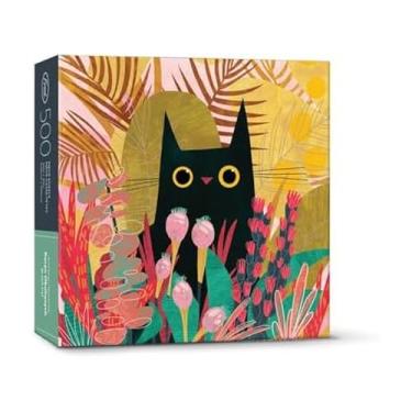 Imagem de Genuine Fred BLACK CAT by Karen Obuhanych, 500 piece puzzle