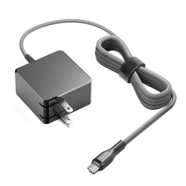 Imagem de HKY Carregador USB tipo C de 65 W para Samsung Galaxy Book4 Pro, Galaxy Book4 Pro 360, Galaxy Book4 360 NP940XGK NP960XGK NP960QGK NP750QGK cabo adaptador de corrente para computador portátil