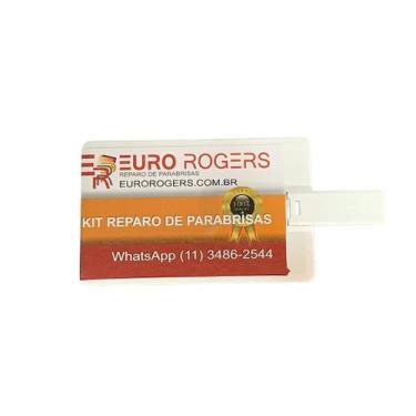 Imagem de Pen Drive com Aulas e Manual em PDF para Kit de Reparo de Parabrisas -