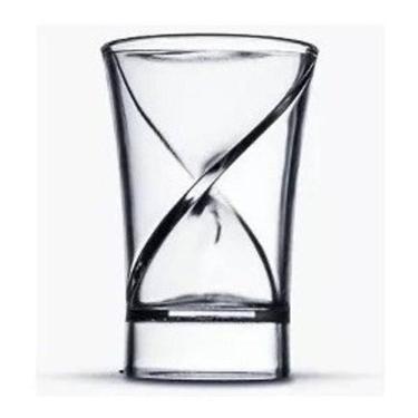 Imagem de Kit Copo Dose Dupla Bebida Shot Tequila Festa 12 Unidades