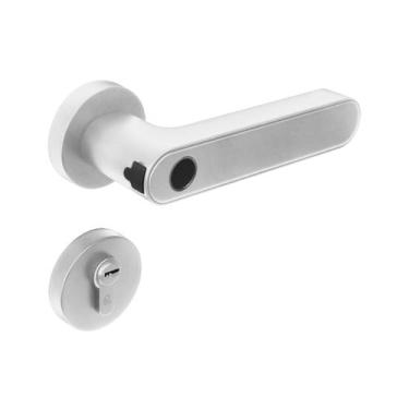 Imagem de Fechadura Digital Biometria FBE03SV Prata - Fortezza