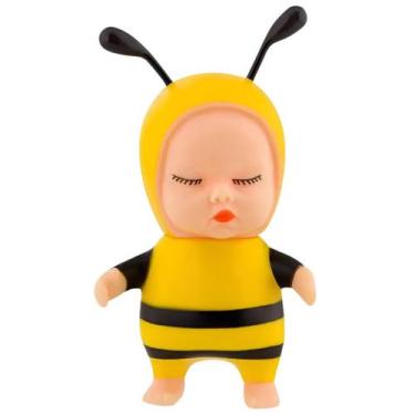 Imagem de Boneca Coleção Pijaminhas Clássica Bebezinhas Estrela, Abelhinha