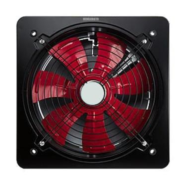 Imagem de HENGJINGTR Ventoinha Axial de Exaustão de Cozinha de 14 Polegadas com Baixo Nível de Ruído, 220V 2800R/Min, à Prova de Explosão, Montada na Parede para Janela, Sótão ou Casa de Banho,14inch,110v