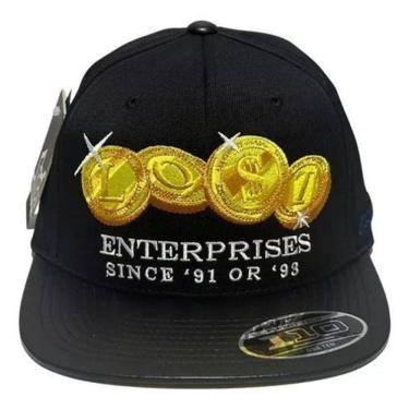 Imagem de Boné Lost Floral Florido Aba Reta Fitão Strapback Premium