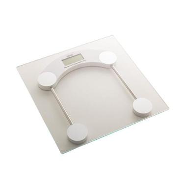 Imagem de Balança Corporal Quadrada Digital Até 180kg Para Se Pesar Banheiro Lav