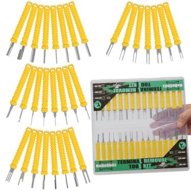 Imagem de XLWJBES Kit de ferramentas de remoção de terminal de atualização – 31 peças conjunto de ferramentas de remoção de pinos elétricos para reparo automotivo, motocicleta e eletrônicos com estojo de