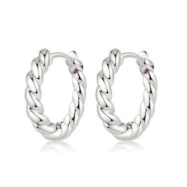 Imagem de Conjunto de brincos de argola de ouro grosso para mulheres, banhado a ouro 14K, gota, gota d'água, brincos de ouro leves, hipoalergênicos, para mulheres, modernos, 20-30mm, Latão, Sem pedra preciosa