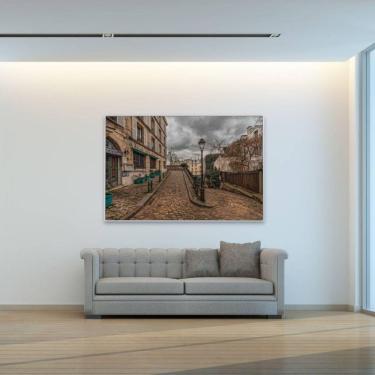 Imagem de Quadro Au Clair De La Lune 120x80 Cm Tecido Canvas