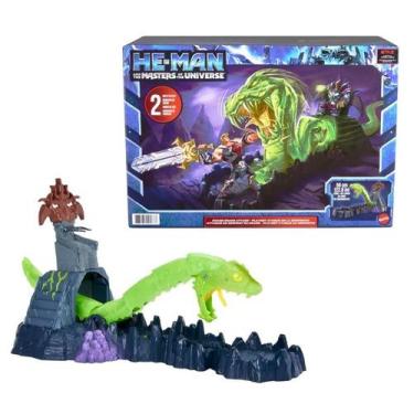Imagem de Playset He-Man Montanha da Serpente 58Cm - Ataque da Serpente - Trono 