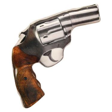 Imagem de Boneca de pelúcia com revólver de pelúcia macia, desenho animado, 20x3