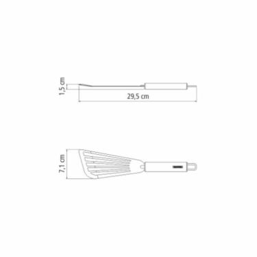 Imagem de Espátula Tramontina Marffim Em Aço Inox
