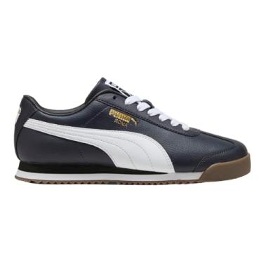 Imagem de PUMA Tênis masculino Roma 24 Standard, Azul marinho/branco PUMA, 42