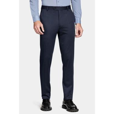 Imagem de Calça Aramis Alfaiataria Malha Mescla Slim Marinho-Masculino
