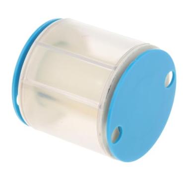 Imagem de Pegciuho Estojo para Fitas de Ginástica Rítmica com Rodízios, Fácil de Transportar, Dispensador, Porta-Fitas, Enrolador de Fitas de Dança, Azul