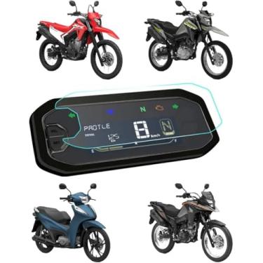 Imagem de Película Para Painel Honda Biz/Tornado/CG160/Bros/XRE 2025 2026 Kingshield Nano Vidro