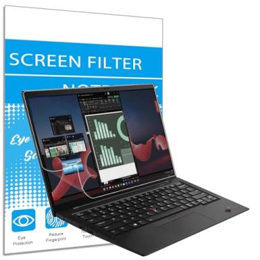 Imagem de Pacote com 2 protetores de tela antirreflexo de 35.6 cm para Lenovo ThinkPad X1 Carbon (Gen 12/13), ThinkPad T14s Gen 5/6, ThinkPad T14/P14s/L14 (Gen 5), laptop ThinkPad E14 Gen 6, filtro antirreflexo