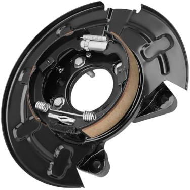 Imagem de Orceed 926374 Conjunto de placa de suporte de freio de estacionamento com carga lateral do passageiro traseiro, adequado para Ford F-150 2012-2020, adequado para Ford Lobo 2012-2020, adequado para