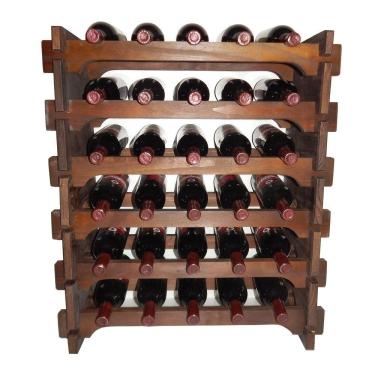 Imagem de Adega Vinho Madeira 30 Garrafas Imbuia C05