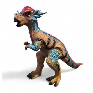 Imagem de Boneco Vinil Dinossauro Grande Som e Luz Paquicefalossauro - Jr Toys, 