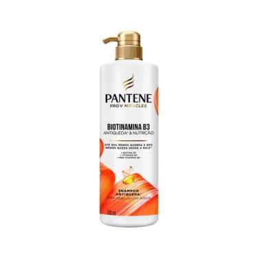 Imagem de Shampoo Pantene Biotinamina B3 Antiqueda e Nutrição 510ml