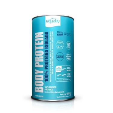 Imagem de Equaliv Body Protein 450g Proteina Isolada, Neutro, 450g