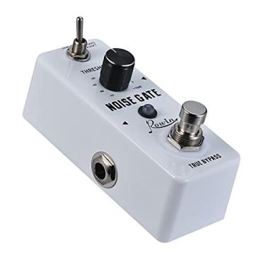 Imagem de Rowin Noise Gate Redução de Ruído Pedal de Efeito de Guitarra Shell de Liga de Alumínio True Bypass para Músicos