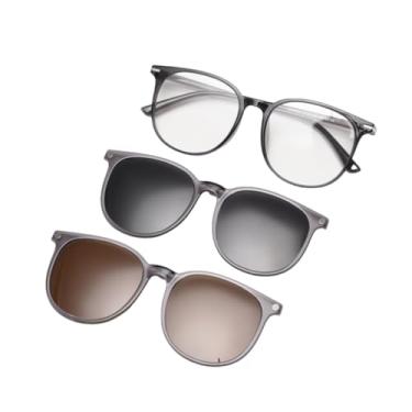 Imagem de VFDHN Óculos de Sol TR90 Clip-on, Moda Magnética, Polarizados, para Homens e Mulheres, Leves (1)