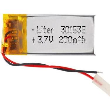 Imagem de Bateria 200mah 301535 3mmx15mmx35mm 2 Fios 3,7v - BGB ENERGY BATTERY