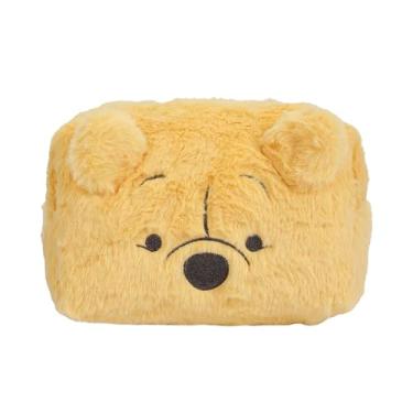 Imagem de Bioworld Bolsa de cosméticos Disney Ursinho Pooh com design de rosto de personagem