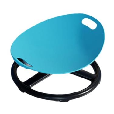 Imagem de predolo Cadeira Giratória Infantil Sensorial Portátil que Estimula a Coordenação, Assento Giratório Antiderrapante, Ideal para Crianças - Presente de, Azul