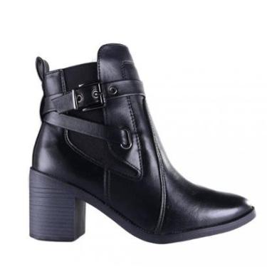 Imagem de Bota Comfortflex Feminina Couro 25-99332-Feminino