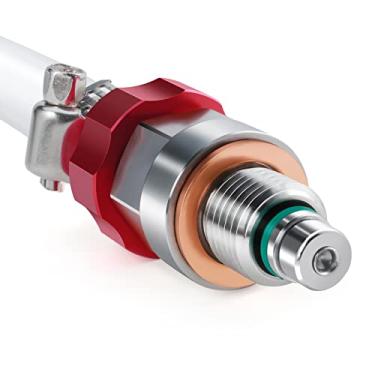 Imagem de DEEFILL Válvula de drenagem de óleo magnética M14 x 1,5 de aço inoxidável, tampão de drenagem de óleo sem bagunça, troca de óleo limpa e segura, compatível com Ford GM Honda Hyundai KIA e mais modelos