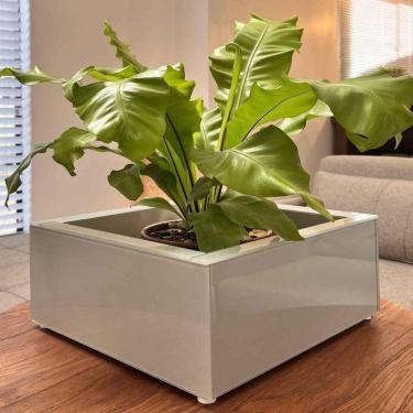 Imagem de Vaso Zara Médio - Em Mdf Revestido Com Vidro.