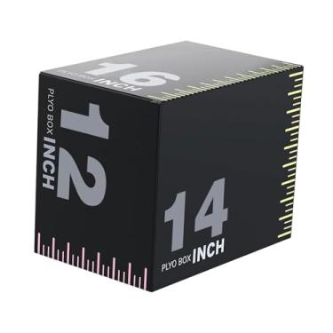 Imagem de YIJU Caixa de Salto Pliométrico 3 em 1, Treinamento de Força, Equipamento Versátil para Exercícios de Salto, Caixa de Subida para Academia em Casa, Style D