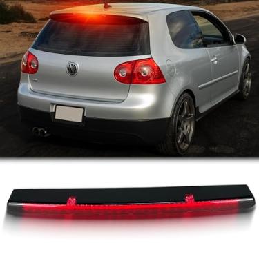 Imagem de ZDEERAOTO Lente fumê LED terceiro terço substituição de luz de freio para Volkswagen MK5 Golf GTI 2005-2009|Apto para V'W MK5 Golf R32 2007-2008 lâmpadas de sinal de parada de montagem central de